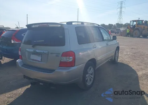 2006 Toyota Highlander Hybrid Limited V6 z USA, uszkodzony, nr VIN JTEDW21A060008929